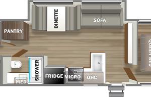 Clean 2022 Camper W/ Queen Room and Bunk Room