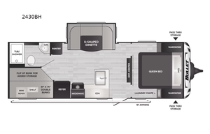2022 Keystone RV Bullet Crossfire 2430BH RV rental photo 2
