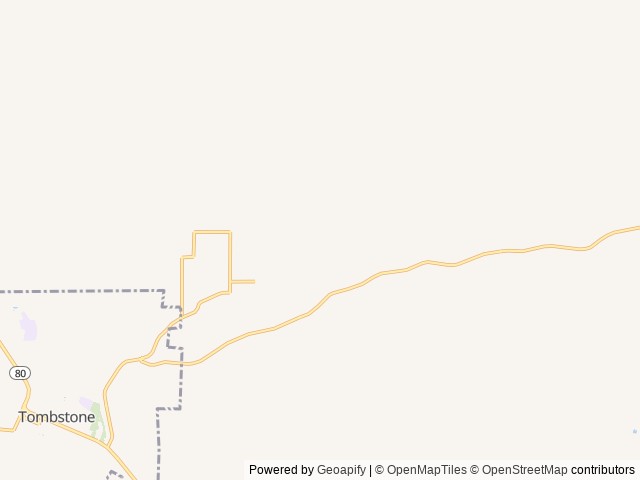 Map for 2004 CARSON RV Sport Fun Runner near Tombstone, AZ