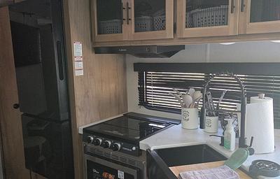 Dave and Mel's family approved camper rental.