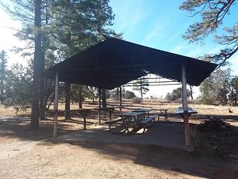 Elks Group CG: Picnic Area, with tables