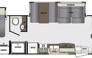 Forest River Georgetown with Outdoor Kitchen