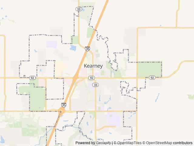 Map for The GEO-Pro near Kearney, MO