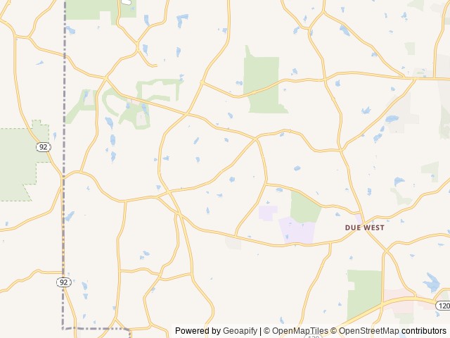 Map for 2023 Springdale 335BH near Acworth, GA