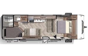 2021 Forest River RV Wildwood X-Lite 261BHXL