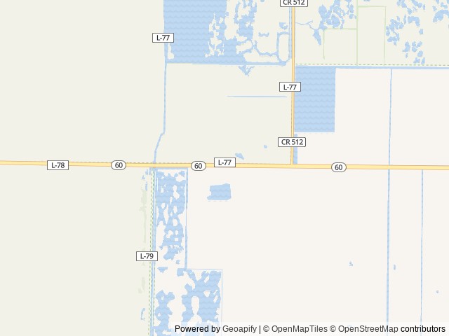 Map of Fort Drum Marsh Conservation Area Site 3 Hike-In SJRWMD location at Vero Beach, FL, United States