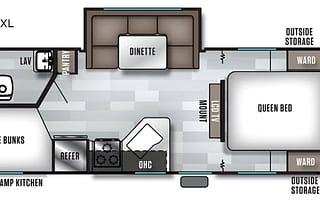 2020 Forest River RV Salem Cruise Lite 243BHXL