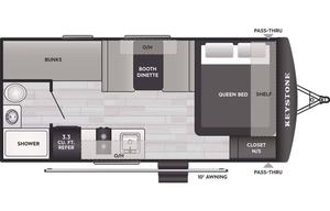 Lightweight Family Bunkhouse; Easy Tow; Stocked!