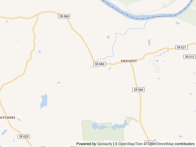 Map of The Wilderness at Belmead location at Powhatan, VA, United States