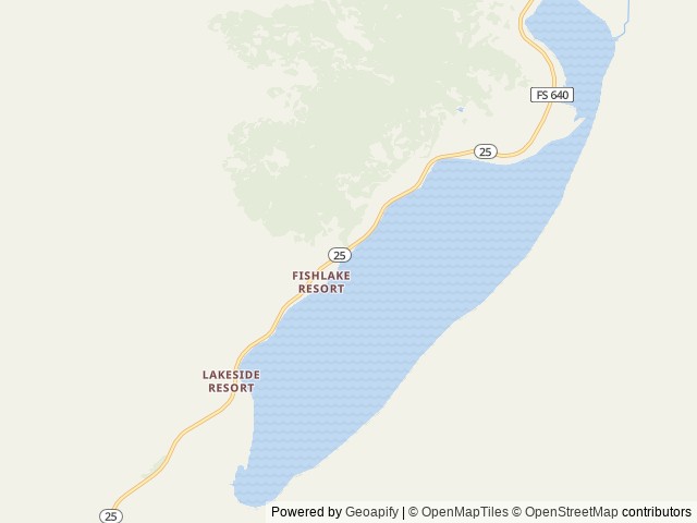 Map of Twin Creeks Picnic location at Loa, UT, United States