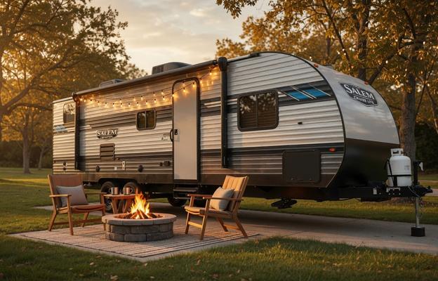 Turn Key stocked 33' bunk house travel Trailer