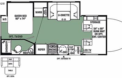 2017 Forest River RV Forester MBS 2401W