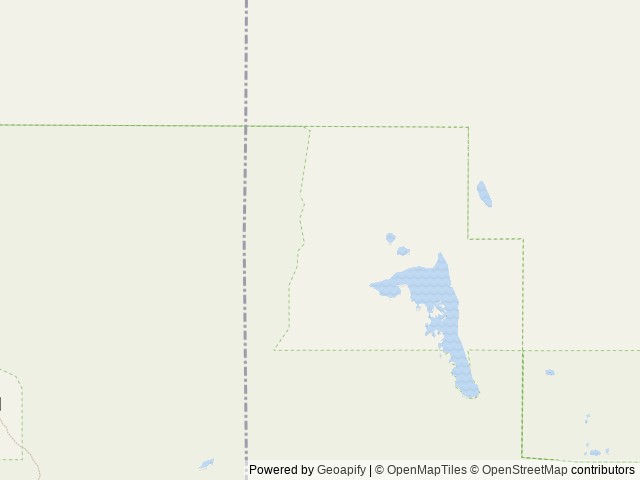 Map of Butte Lake Group location at Mineral, CA, United States