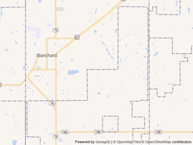 Map for 2024 Connect C282FKK near Blanchard, OK