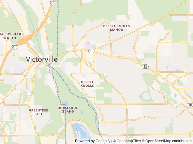 Map for 2024 Timberwolf 16ML near Apple Valley, CA