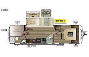 2018 Keystone RV Cougar Half-Ton Series 29BHS RV rental photo 2