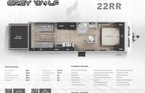 2021 Cherokee Grey Wolf 22RR RV rental photo 2