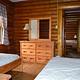 Bedroom at Stub Creek cabin
