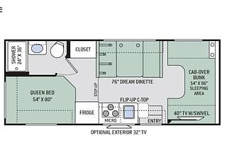 2020 Thor Motor Coach Freedom Elite 22HEC