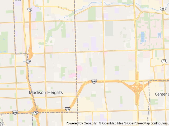 Map for 2021 Springdale 251BH near Warren, MI