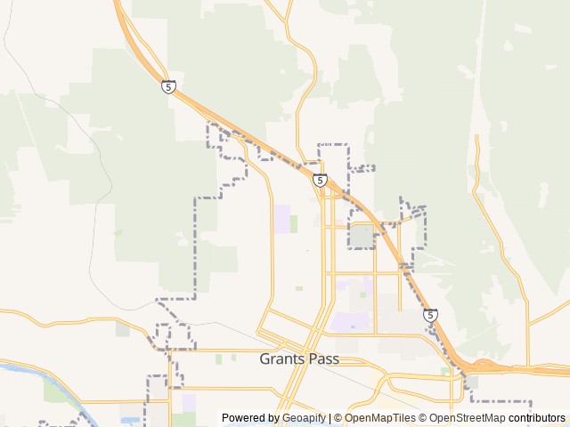 Map for “Lucy” 2021 Forest River FSX near Grants Pass, OR