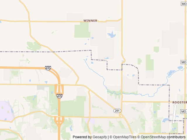 Map for 2020 Forest River RV Cherokee Grey Wolf 22MKSE near Kansas City, MO