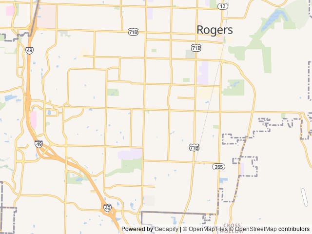 Map for 2021 Enlighten 27 bhs near Rogers, MO