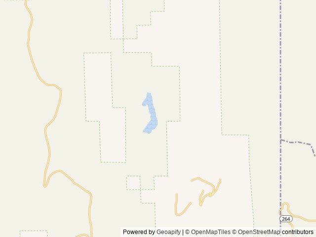 Map of Gooseberry Reservoir location at Ephraim, UT, United States