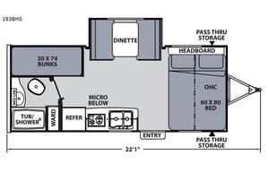 2018 Coachmen RV Apex Nano 193BHS