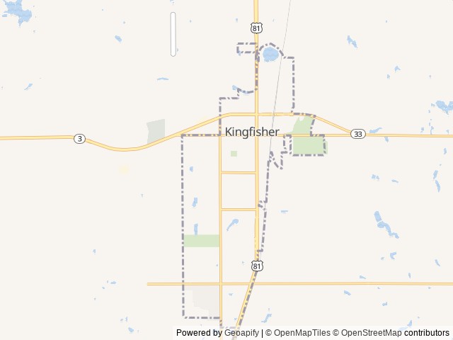 Map for 2013 Keystone Springdale near Kingfisher, OK