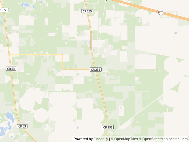Map of Home Field Advantage Farmstead location at Lee, FL, United States