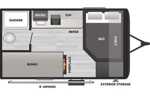 2026 Coleman 13B RV rental photo 3