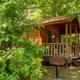 Premium cabin at Benner's Meadow Run, the best Ohiopyle campground in Pennsylvania.