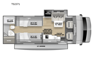 2025 Forest River RV Forester TS TS2371