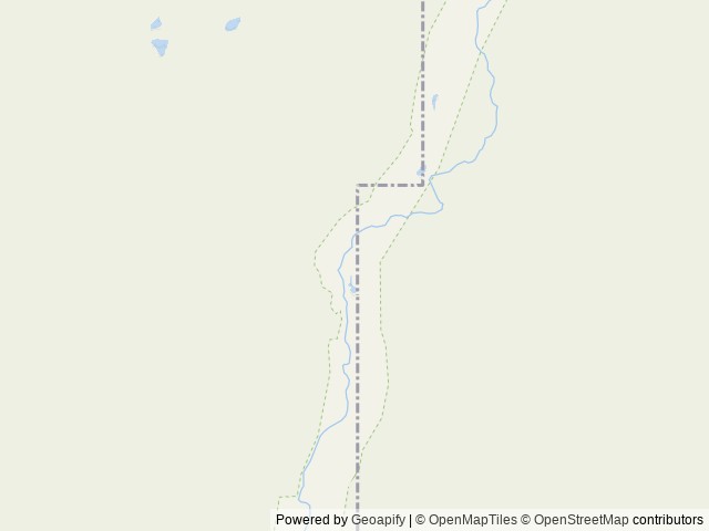 Map of Fourmile Cabin location at Livingston, MT, United States
