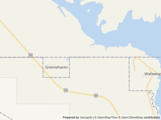 Map of Amangiri location at Canyon Point, UT, United States