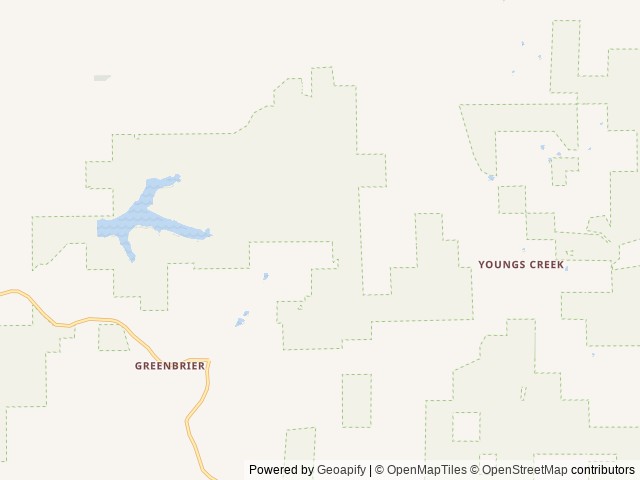 Map of Nighthawk Forest location at Washington, IN, United States