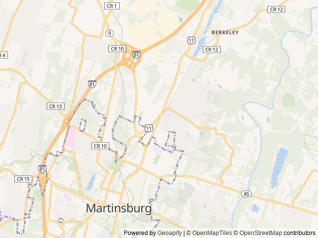 Map for 2003 Coleman Sedona Pop up Camper near Martinsburg, VA