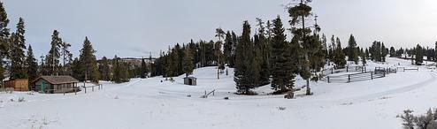 Wapiti Cabin (back view)