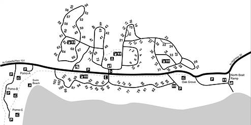 Kyen Campground Map