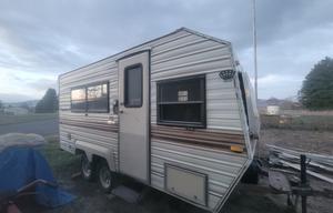 Charming Older Nomad Travel Trailer