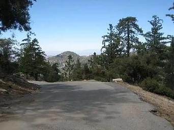 Marion Mountain Campground road