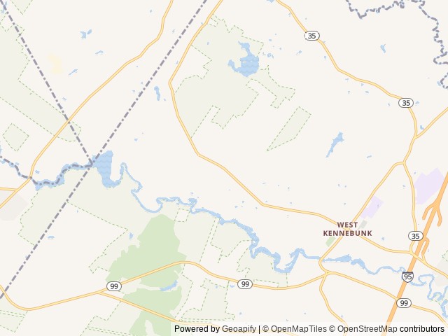 Map of Yankeeland RV Resort LLC location at Kennebunk, ME, United States
