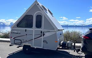 Light A-frame Pop-up, Towable Trailer