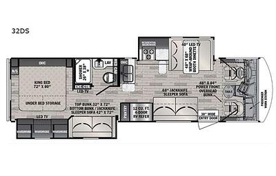 FR3 Easy to Drive Class A RV - with Bunks!