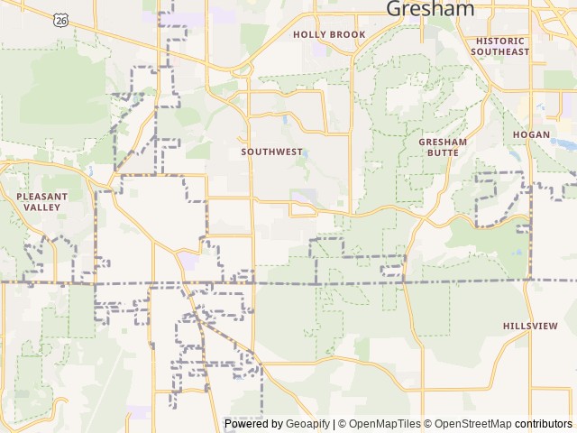 Map for 2022 Braxton Creek Free Solo Plus DIN near Gresham, WA