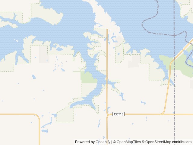 Map of Whitebreast Camp location at Knoxville, IA, United States