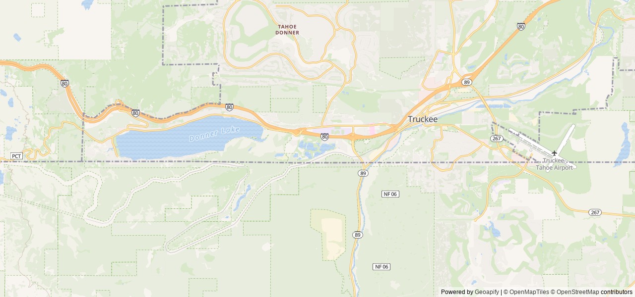 Map for Freightliner Sprinter-Fully Contained Off Grid RV near Truckee, CA