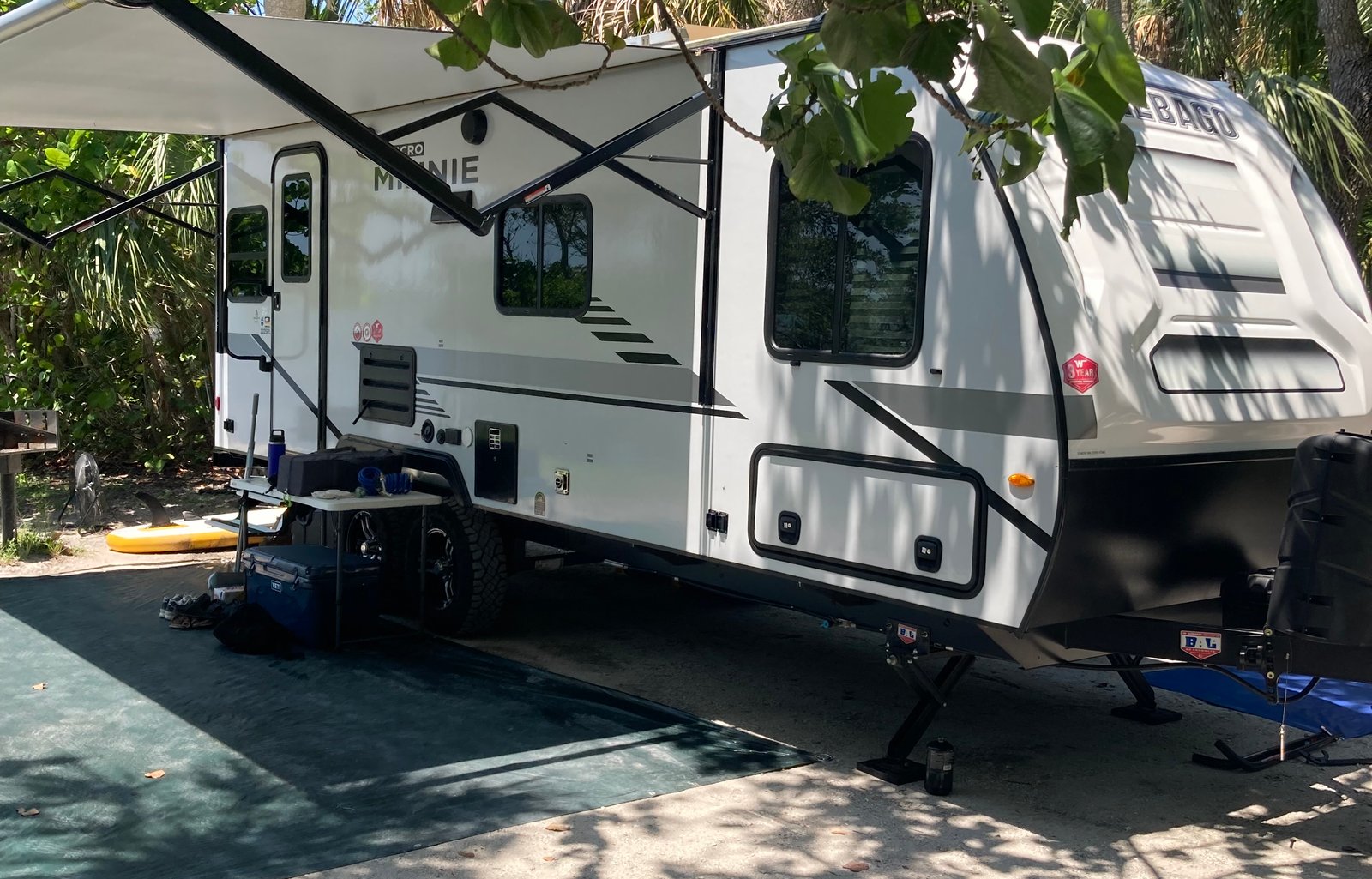 The Short's Minnie Winnie Winnebago Travel Trailer