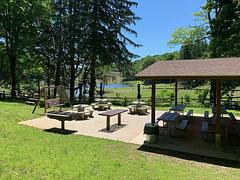 NORTHFIELD BROOK LAKE GROUP SHELTERS, Humiston Falls Shelter